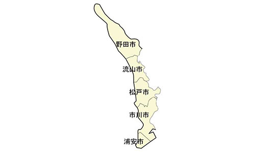 千葉県のペーパードライバー講習出張対応エリア