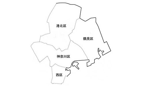神奈川県のペーパードライバー講習出張対応エリア