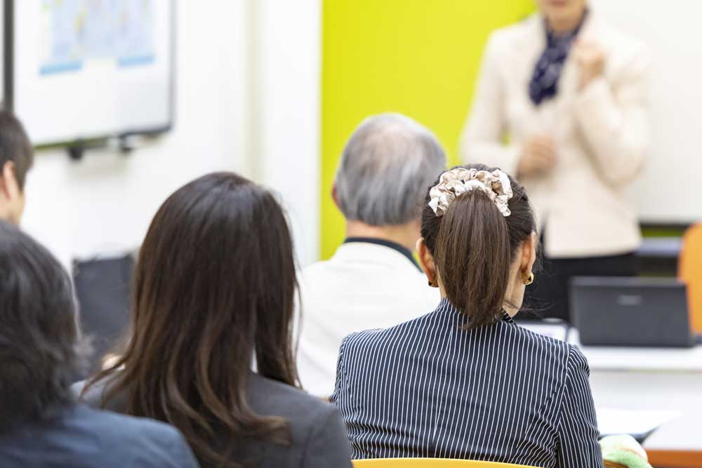 企業様向け座学講習模様